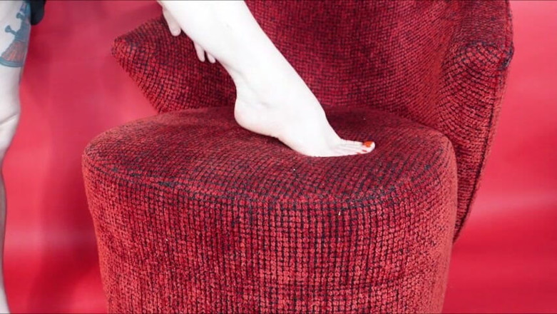 Deanna deadly: My Feet Are Your Sex Life Foot Worship Orange Toenails...