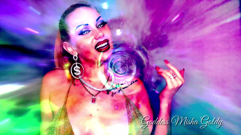 Goddess Misha Goldy: Demonic ASMR! Mind fucking you so that you can’t cum...