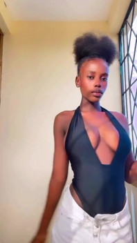 Sexy Natural Kenyan Ebony Babe Short Clip Just for You #03