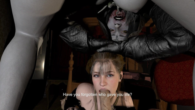 Wraith ward: Lady Cassandra oyuncaklarıyla oynuyor - yerleşik kötü parodi