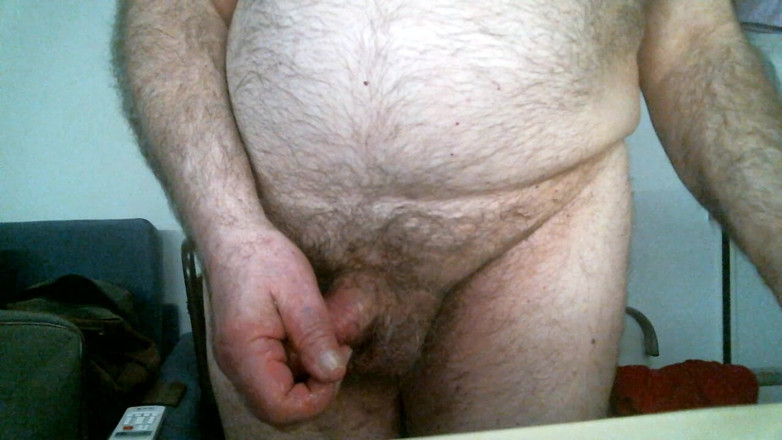 Coach Karl dude lodge: Výstřik ze Stroking na živé kameře