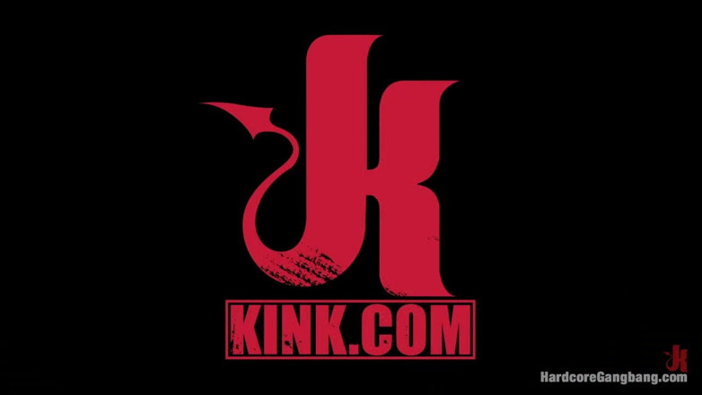 Hardcore Gangbang by Kink: Russian Cutie Fucked by 5 Guys- Double Anal!