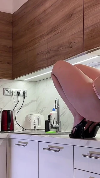 No panties TV: Amazingly Beautiful Hot and Horny Girl Does a Full Striptease...
