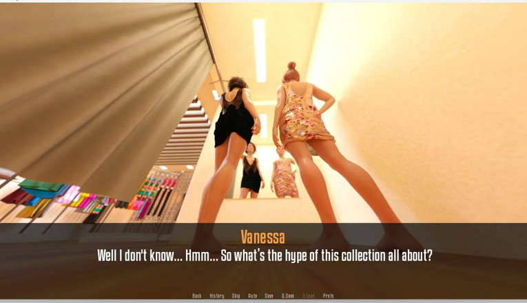 XXX Games Bunk: Anita's Internship - Gameplay - Roleplay - Petite Teen Teases Themself While Shopping