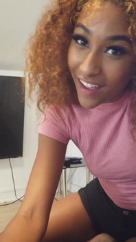 Perfect Body Ebony Teen Takes a Crazy Ride on Her Step-bro's Huge Cock