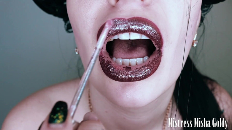 Goddess Misha Goldy: Worship, wank and cum in mouth of Succubuss! Dangerous and...