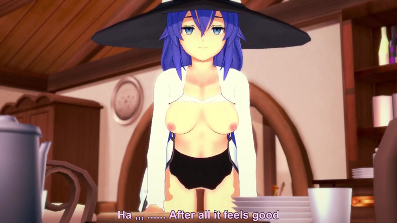 Wraith ward: Roxy Rubbing on the Corner of the Table - Mushoku Tensei...