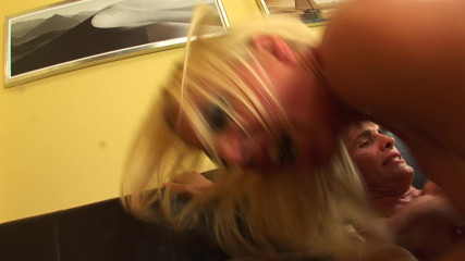 Hand Lotion Studios: Amateur blonde babe got fucked and cumshot by the doctor