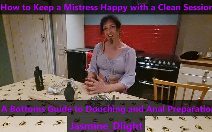 Jasmine Dlight - UK's most extreme anal porn star: ジャスミン・ドライト - クリーンなセッションで愛人を幸せに保つ方法 - ダウチングガイド