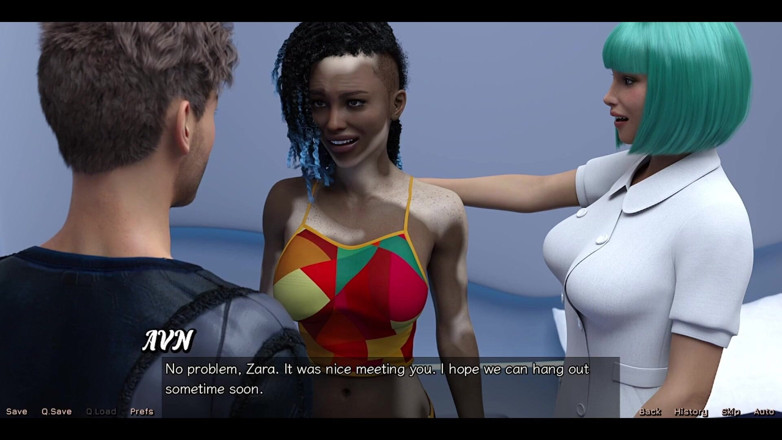 AVN Teller: Stranded in Space - Hot Black Women in My Bed