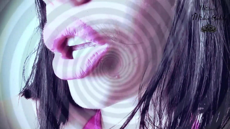 Goddess Misha Goldy: Glossy pink lips and big tits mesmerize with joi and...