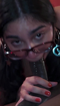 Thick Nerdy Big Booty Latina Fucked by Massive BBC