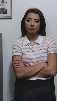 Is Not an Option - Cute Girl Will Do Absolutely Anything Officer Green Wants