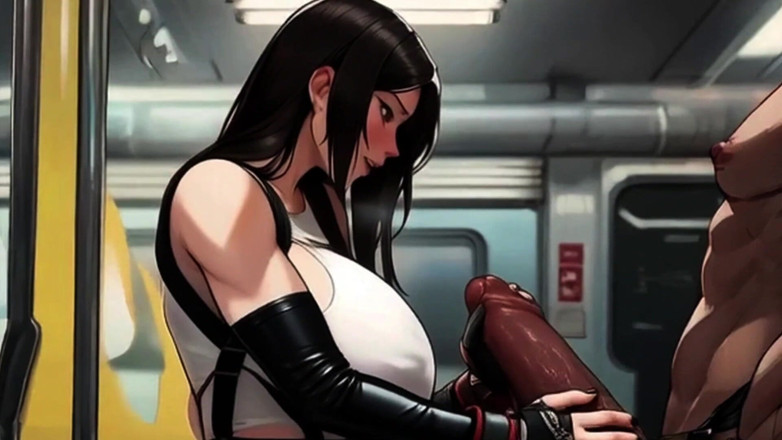 Spicy Toons: Tifa Loves Taking the Midgar Train