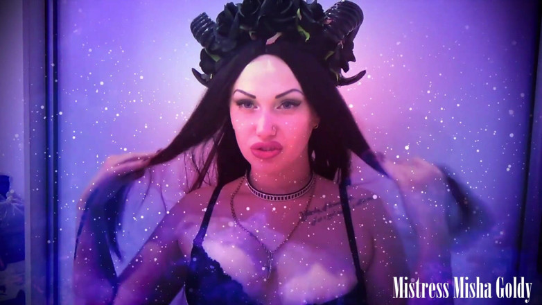 Goddess Misha Goldy: SPH seduction from succubus! I need your sperm!