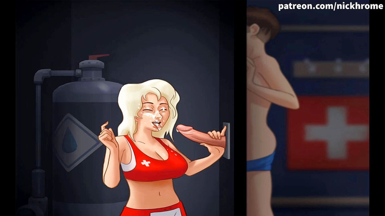 Cartoon Universal: Saga estivale, partie 12 - éjacule sur le visage de ma prof de...