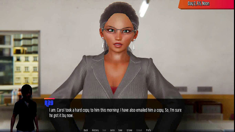 Dirty GamesXxX: Zimmermädchen und mädchen: Im büro-ep2