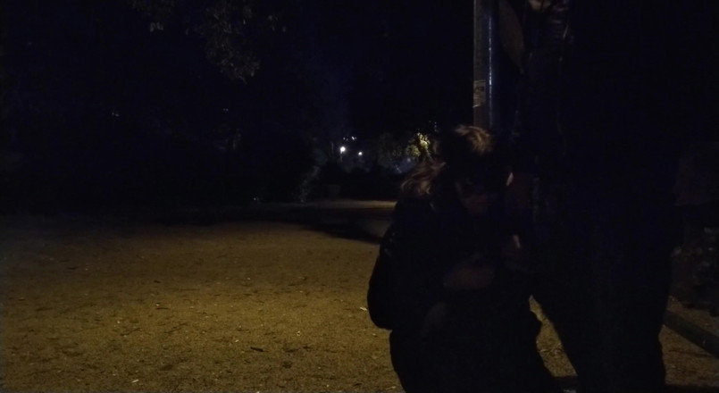 Toilet Mommy: 야외에서 빨기