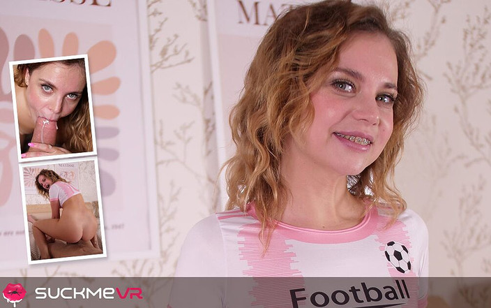 Suck Me VR: Bella grey, con la faccia da brace, ama succhiare un...