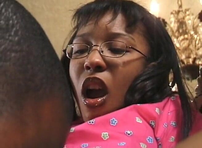 Black Jass: Ebony whore ass fucked before big black cock fills her...
