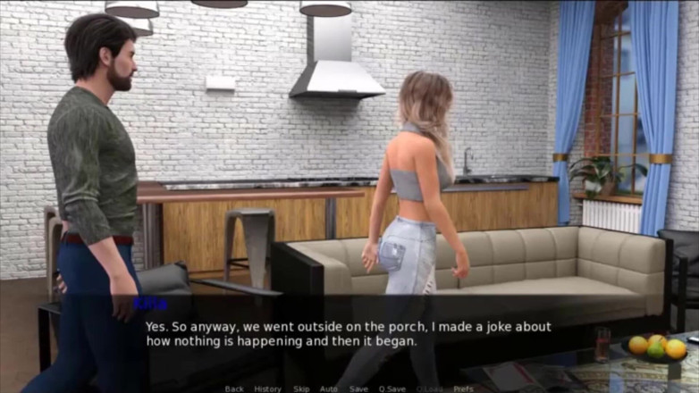 Visual Novels: Pine falls part 12