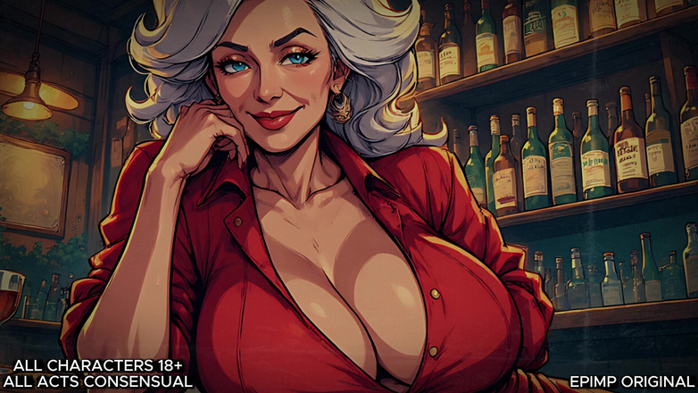 AI Porn: La troia del bar fa una fantasia audio erotica