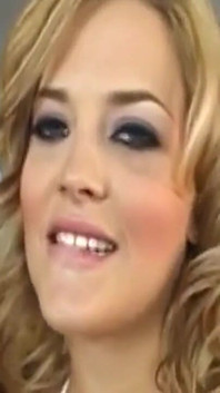 Blonde Babe Deepthroats Throbbing Cock While Getting Stretched Wide