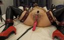 BDSM freak show: Versaute sklavin R vol.001 Nahaufnahme eine Frau wird verrückt mit...