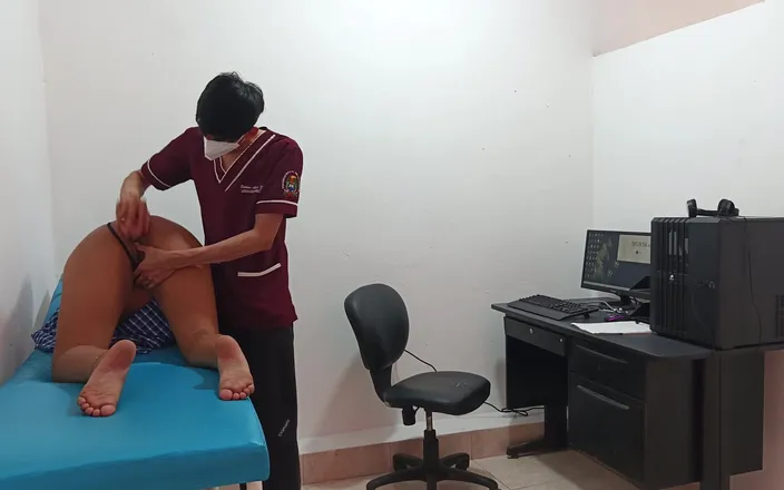Goky: Perverted Doctor Fucks Pussy of Horny College Girl 18+