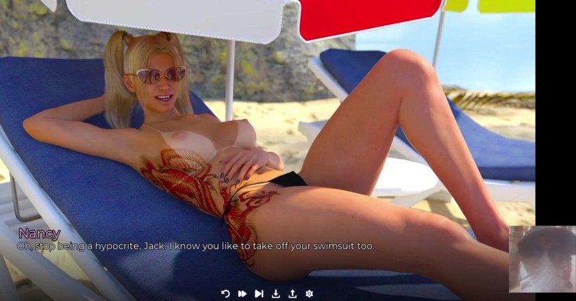 Dark Sam: Hot Secretary Got Fucked by Her Boss in the Pool!!