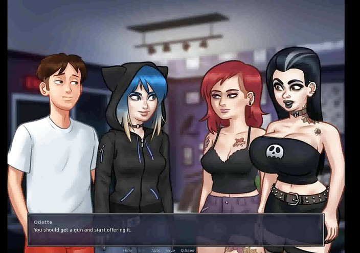 Dirty GamesXxX: Saga letnia: dziewczyny z salonu tatuażu ep 126