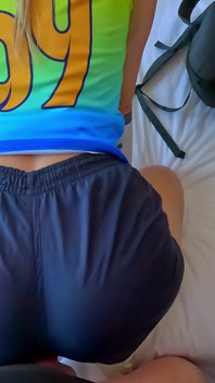 Fucked Hard After My Volleyball Shorts Tore and Everyone Saw My Pussy - Mysterious Kathy