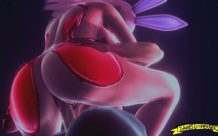 GameslooperSex: Melona and Gray 3D Hentai Crossover Series