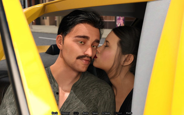 Adultgameplayvideos studio: Обожнював шлюб - глава 7 - Евелін і пасажир цілували один одного перед Остіном