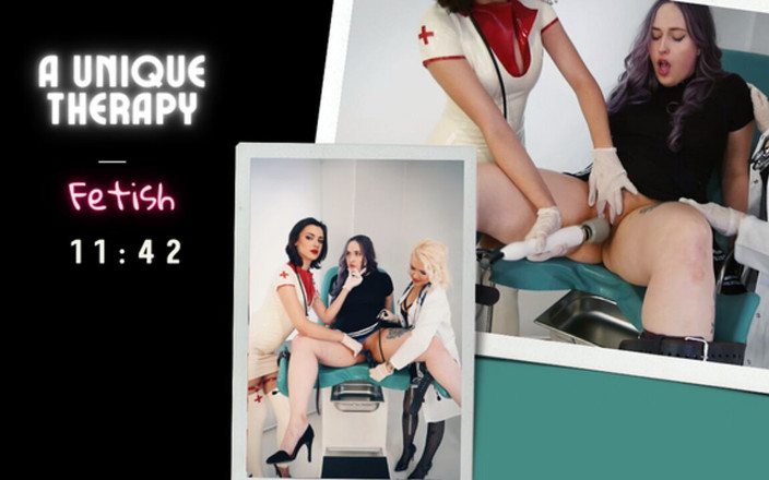 Marlene Moore: Terapi Unik. Fetish medis. Memek menganga, dorong orgasme