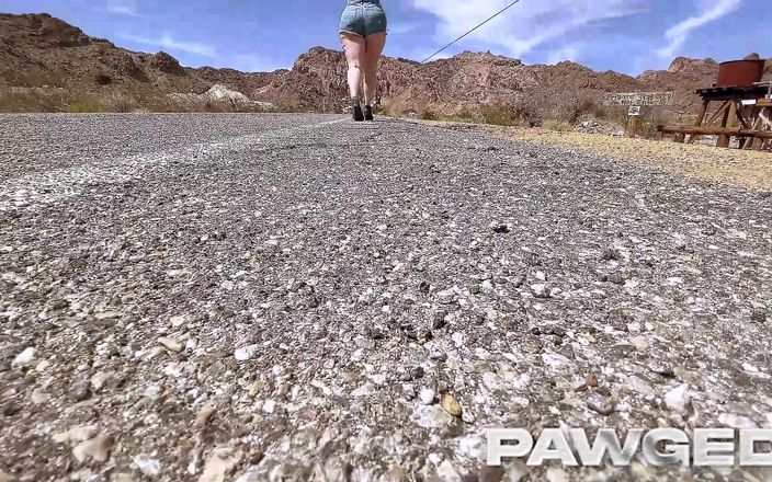 PAWGED: PAWG Holly Haze Dicked Down in the Desert by Muscle...