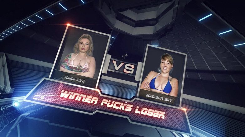Evolved Fights Lez: Ragazze tatuata kaiia eve vs madison sky