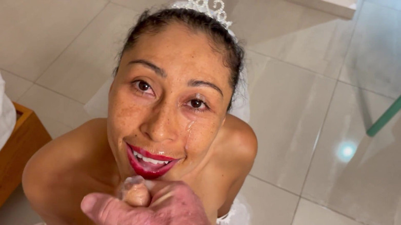 Magnita: The bride wants you to cum on her face