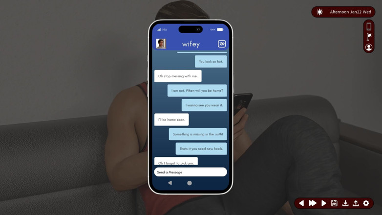Dirty GamesXxX: Шепоті бажання: історія гарячої дружини - 23 серія