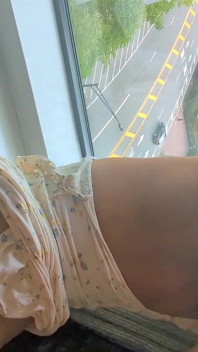Cheating Wife Enjoying Sex in Front of Hotel Window-until Husband Comes Back Early From Meeting
