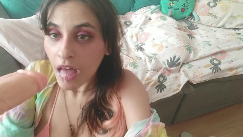 Ms Candy Bunny: Friendly Mouthfuck - Surprise BJ Roleplay