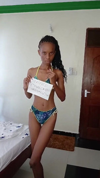 Magere Meid Uit Mombasa
