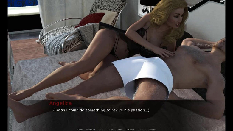 Dirty GamesXxX: 안젤리카의 유혹: 남편의 섹스에 대해 거짓말을 한 마누라 9