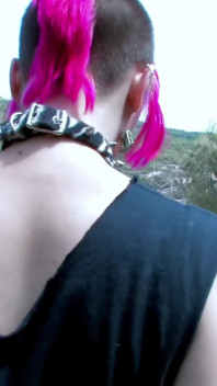 Deep Anal Sex at the Beach with the Sublime Young Punkette Punk