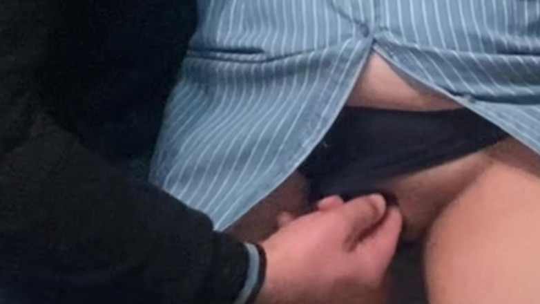 Niki studio: Old Man Perv Fingered Pussy in Subway
