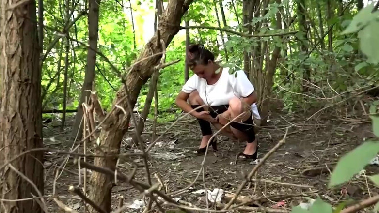 Deutschland porn: Orgía amateur al aire libre