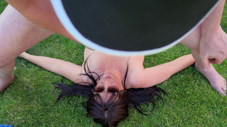 ithastopeefun: Garden Piss and Cum Fun - Can Be a Religious Experience