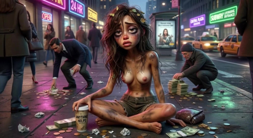 My night collection: Stunning Street Girl Rises From Poverty to Luxury After Meeting...