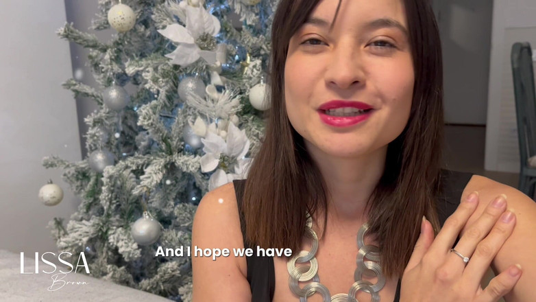 Lissa Brown: Děkuji vám za tento společný rok