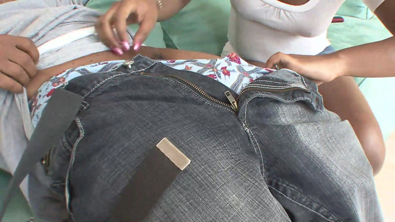 Africans Orgasm: Black teen eats a real huge black cock
